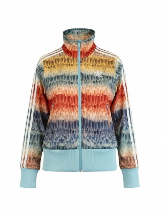 adidas Jackets & Blazers - adidas x FARM Rio Menire Firebird Feather Track Jacket Multicolor XS